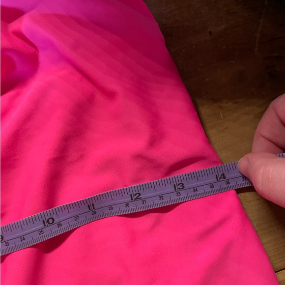 US Polo Assn Hot Pink One Piece Bathing Suit with Orange Size Large - Picture 8 of 15